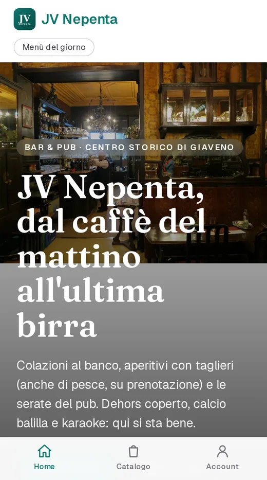 L'app del Bar JV Nepenta